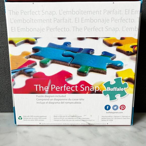 Birch Point Cove Charles Wysocki 1000 Piece Puzzle Buffalo Games - Complete - Picture 6 of 6